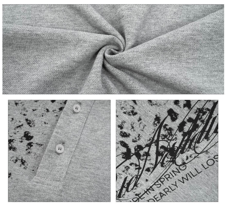 ANTIDOTE Faded Leopard Print Short Sleeve Polo