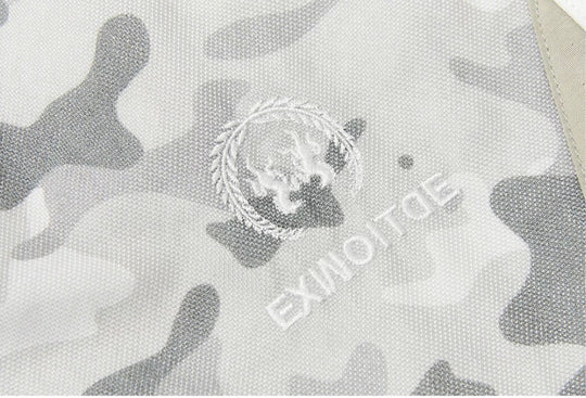 EXITMODE BY BLIND NO PLAN Double Waist Camouflage Four Stripe Baggy Track Pants | Face 3 Face