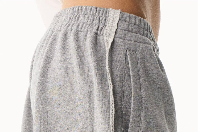 EXITMODE BY BLIND NO PLAN nside Out Seam Embroidered Baggy Sweatpants | Face 3 Face