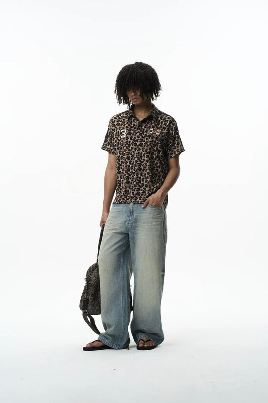 EXITMODE BY BLIND NO PLAN 3D Whisker Washed Baggy Jeans | Face 3 Face