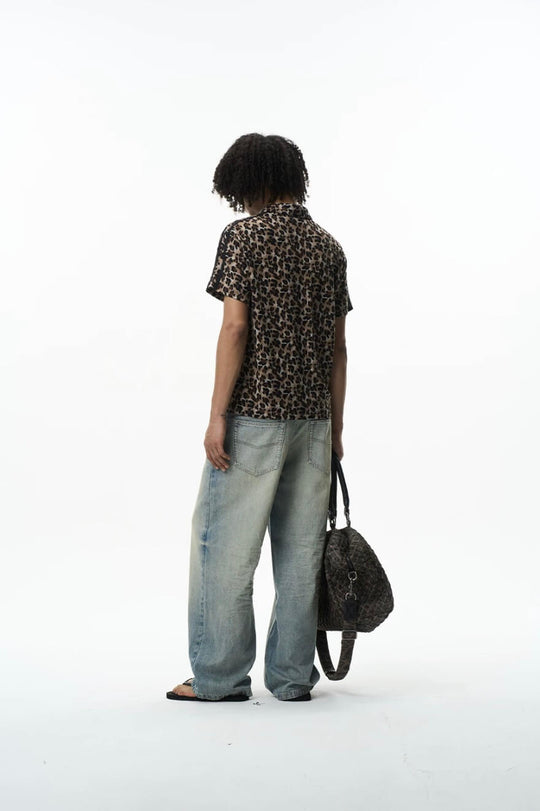 EXITMODE BY BLIND NO PLAN 3D Whisker Washed Baggy Jeans | Face 3 Face