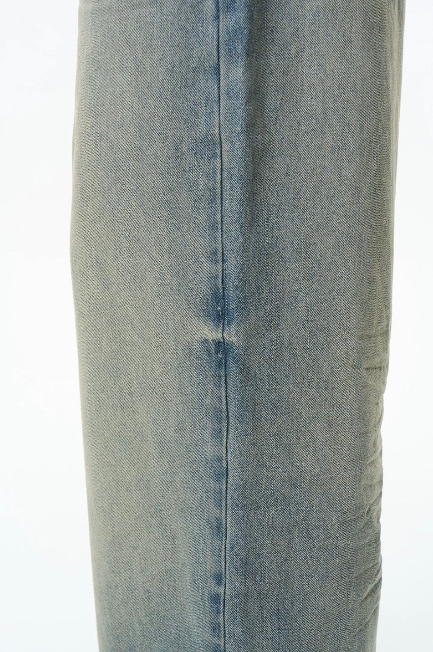 EXITMODE BY BLIND NO PLAN 3D Whisker Washed Baggy Jeans | Face 3 Face