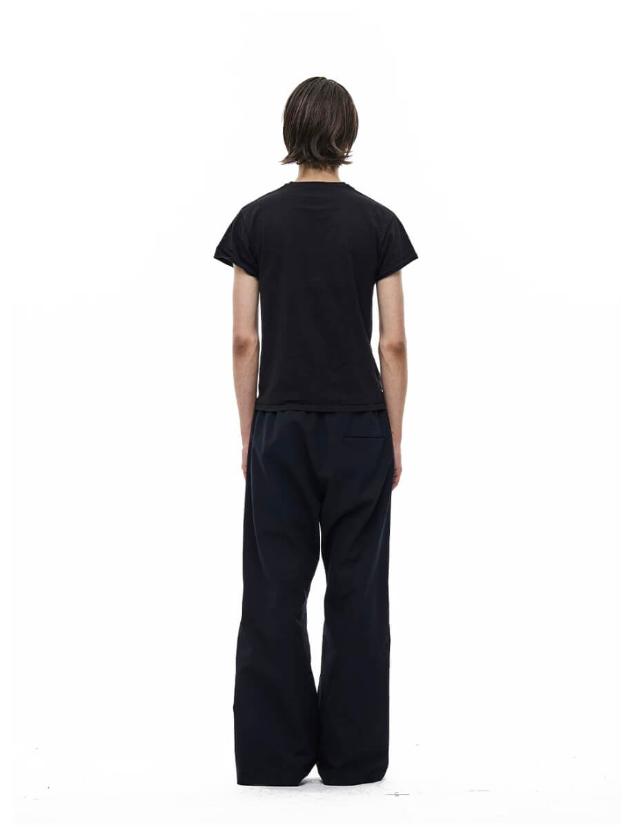 EXITMODE BY BLIND NO PLAN Side Webbing Pleated Track Pants | Face 3 Face