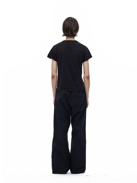 EXITMODE BY BLIND NO PLAN Side Webbing Pleated Track Pants | Face 3 Face