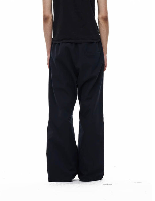 EXITMODE BY BLIND NO PLAN Side Webbing Pleated Track Pants | Face 3 Face