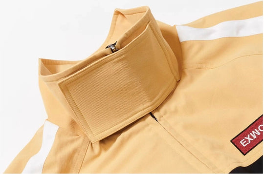 EXITMODE BY BLIND NO PLAN Horse Embroidered Elbow Patch Short Racing Jacket | Face 3 Face