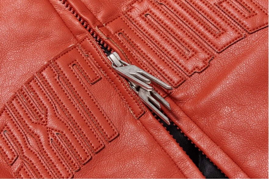 EXITMODE BY BLIND NO PLAN Embroidered Patch PU Leather Short Racing Jacket | Face 3 Face