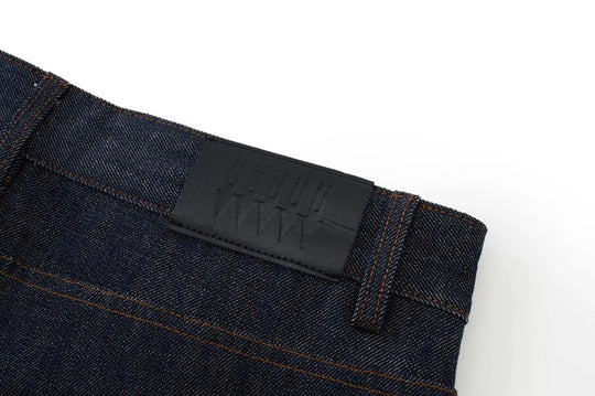 EVILKNIGHT(EK) 3D Cut Twisted Pleat Line Jeans
