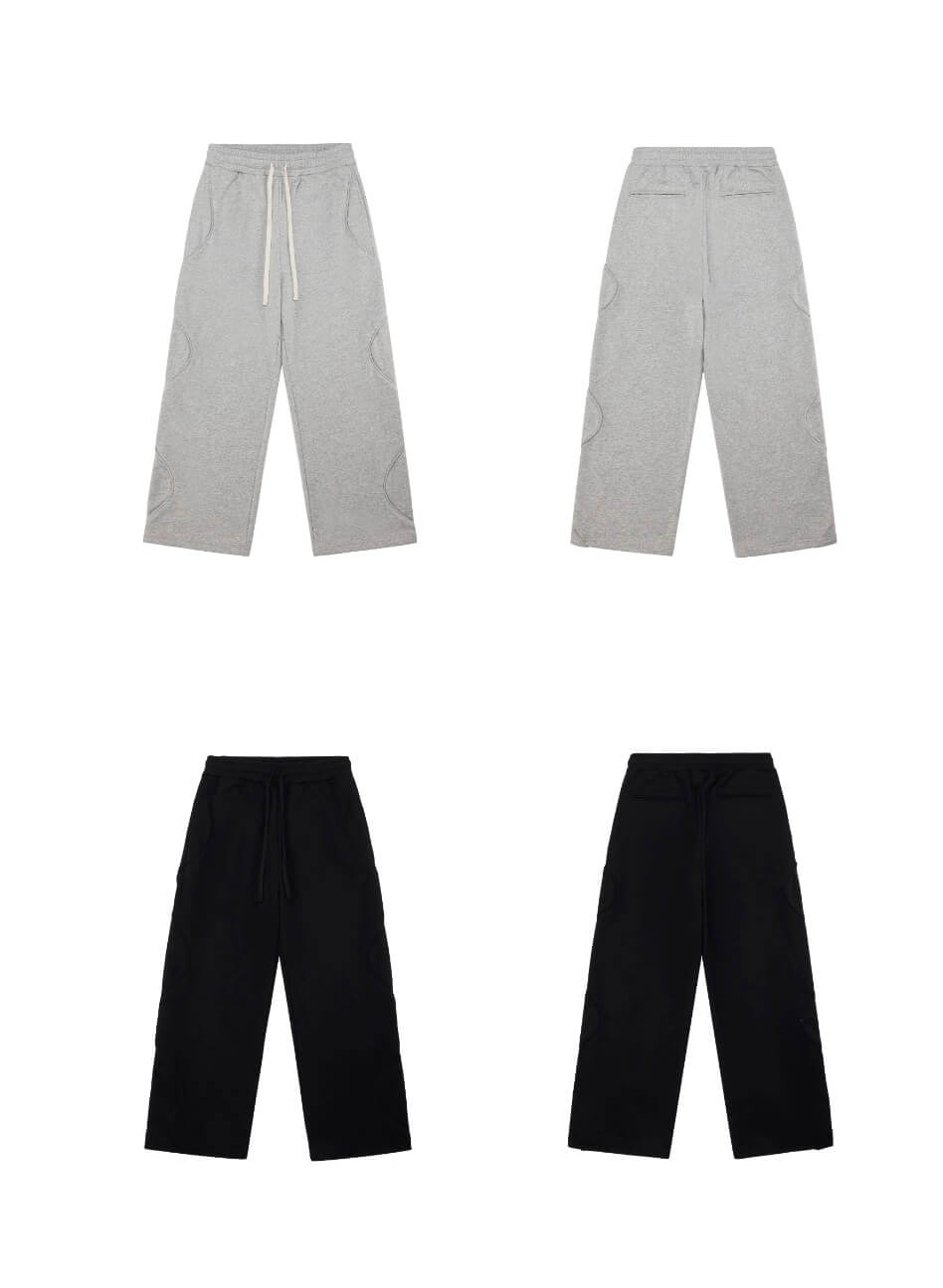 EVILKNIGHT(EK) Twisted Line Sweatpants