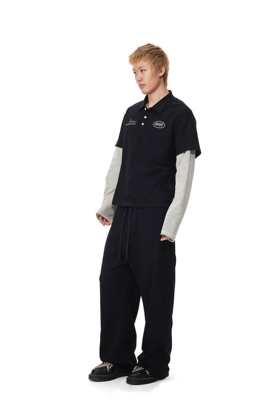 EVILKNIGHT(EK) Twisted Line Sweatpants