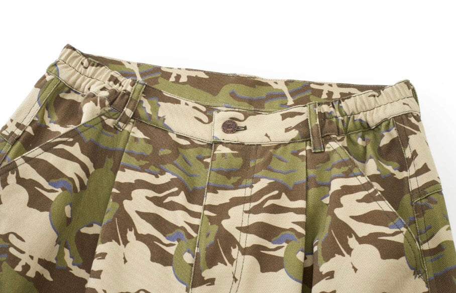 EVILKNIGHT(EK) Camouflage Detachable Convertible Utility Cargo Pants