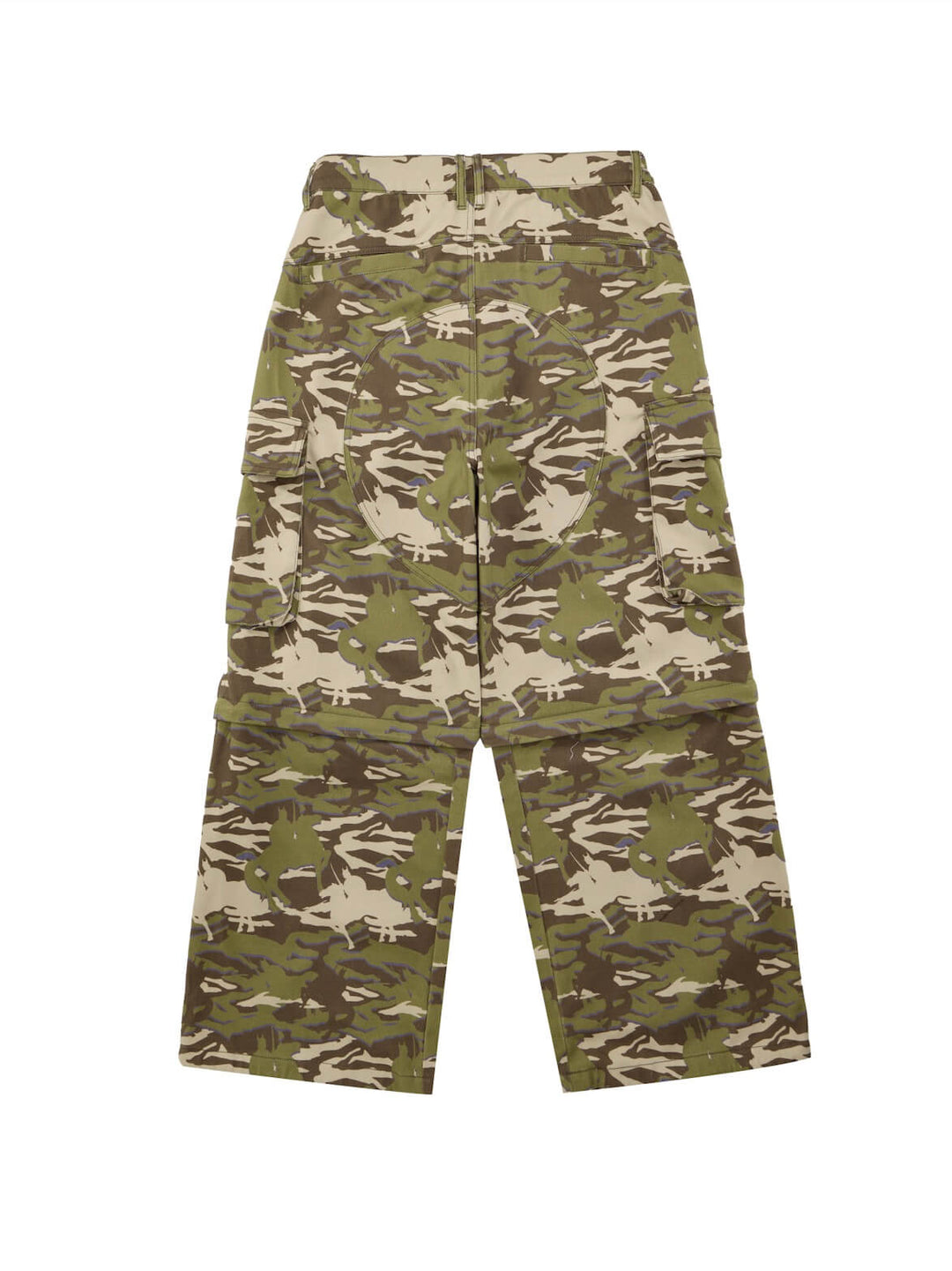 EVILKNIGHT(EK) Camouflage Detachable Convertible Utility Cargo Pants