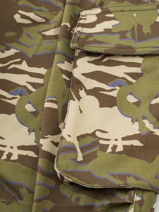 EVILKNIGHT(EK) Camouflage Detachable Convertible Utility Cargo Pants