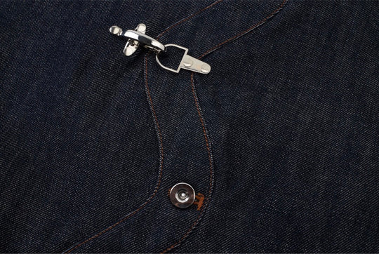 EVILKNIGHT(EK) 3D Cut Twisted Front Denim Jacket | Face 3 Face