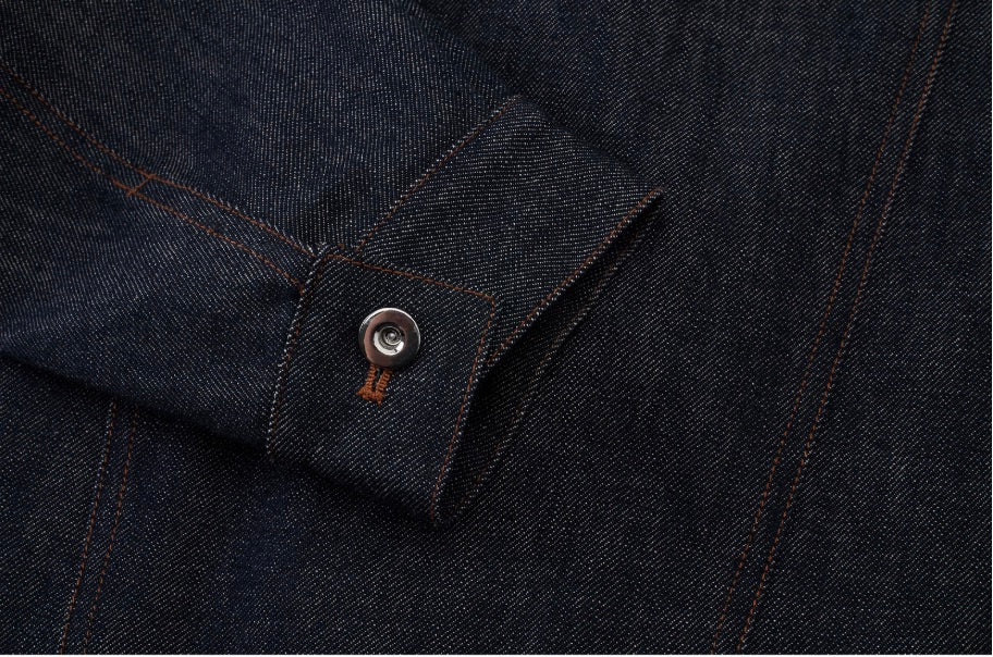 EVILKNIGHT(EK) 3D Cut Twisted Front Denim Jacket | Face 3 Face