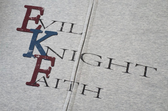 EVILKNIGHT(EK) Color Block Sleeve Cutoff Zip Up Hoodie | Face 3 Face