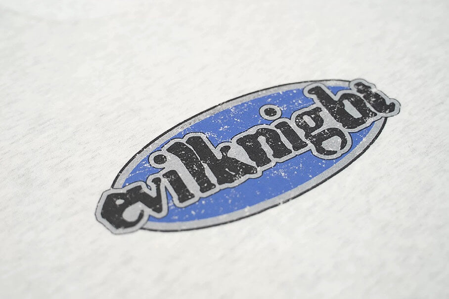 EVILKNIGHT(EK) Emblem Logo Print Short Sleeve Tee | Face 3 Face