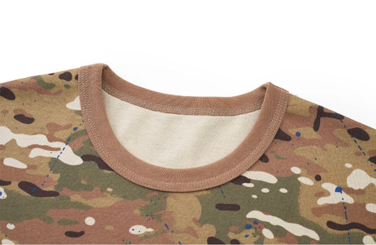 EVILKNIGHT(EK) Camouflage Graphic Print Short Sleeve Tee | Face 3 Face