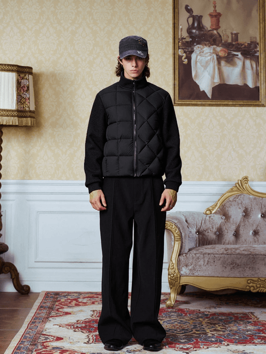 YADcrew Asymmetric Quilted Down Jacket | Face 3 Face
