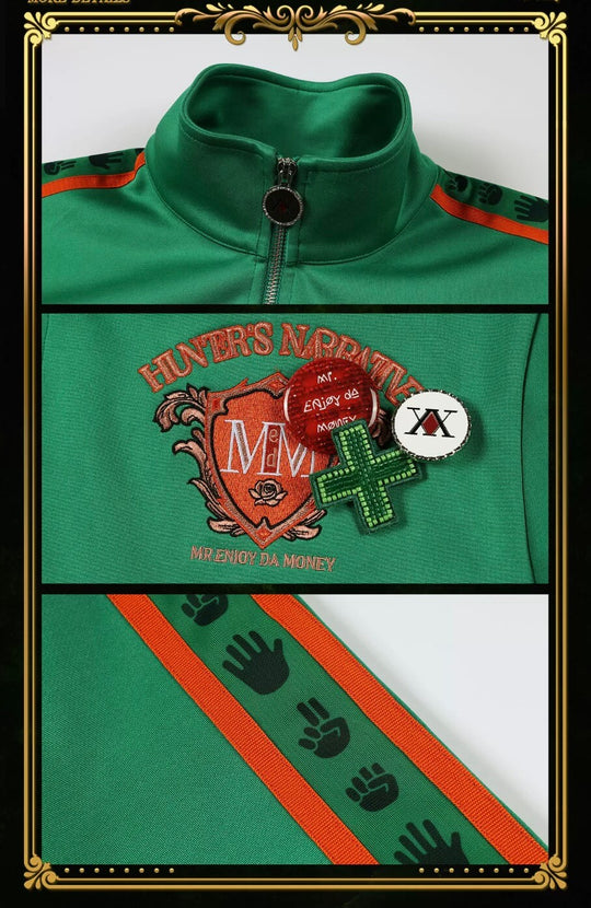MEDM × HUNTER×HUNTER Character Icon Color Block Track Jacket