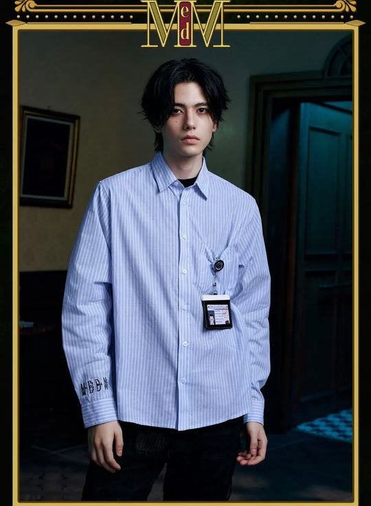 MEDM × HUNTER×HUNTER Leorio Long Sleeve Shirt | Face 3 Face