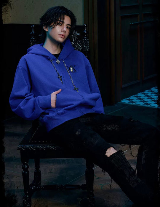 MEDM × HUNTER×HUNTER Character Icon Zip Up Hoodie | Face 3 Face