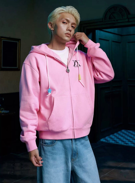 MEDM × HUNTER×HUNTER Character Icon Zip Up Hoodie | Face 3 Face