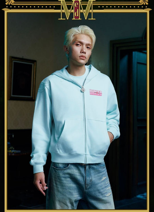 MEDM × HUNTER×HUNTER Phantom Troupe Spider Patch Zip Up Hoodie | Face 3 Face