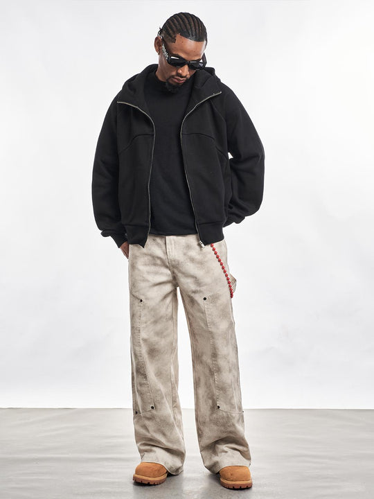 F3F Select Tie Dye Baggy Double Knee Pants | Face 3 Face