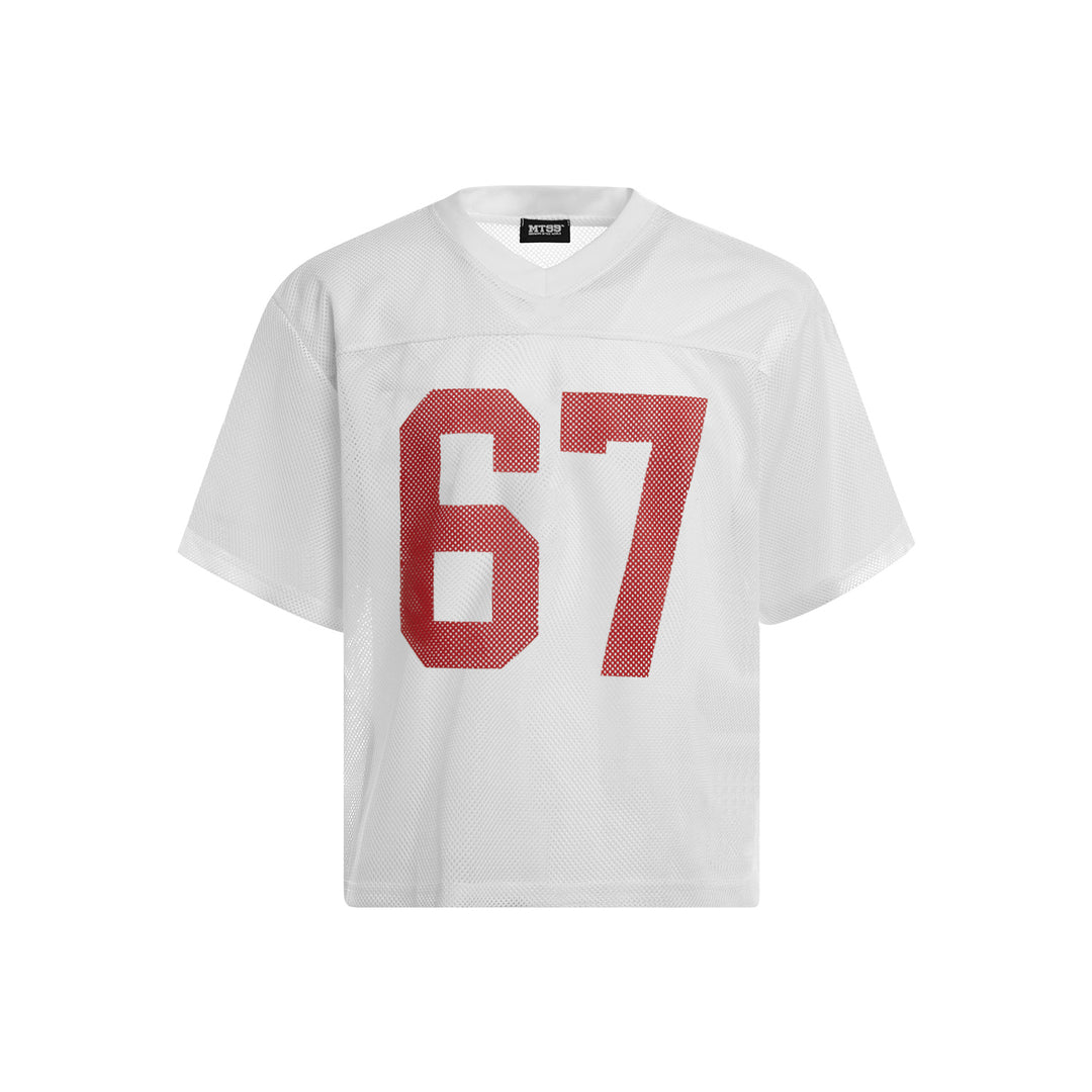 F3F Select 67 Numbering Printed Logo Mesh Hockey Jersey Tee | Face 3 Face