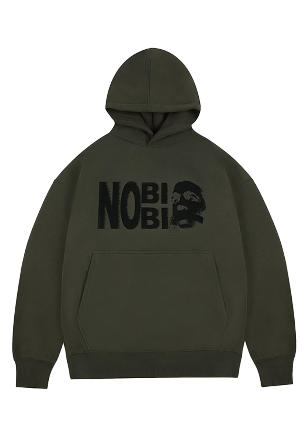 EVILKNIGHT(EK) NOBIBI Slogan Printing Hoodie | Face 3 Face