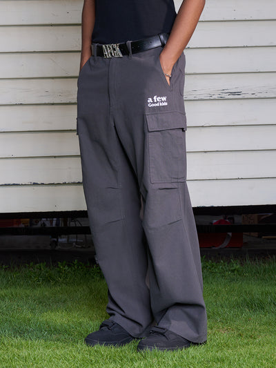 AFGK Multi Pocket Paratrooper Pleated Cargo Pants | Face 3 Face