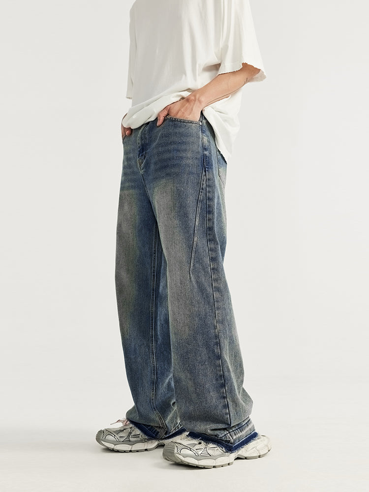 F3F Select Stitch Washed Blue Jeans