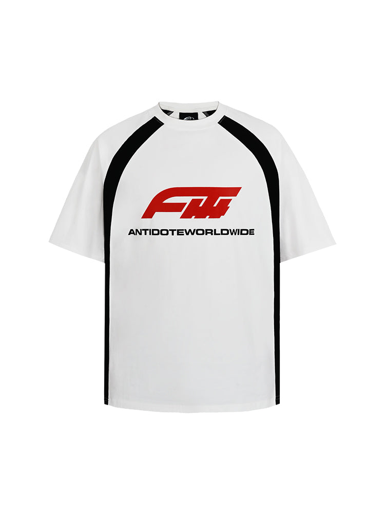 ANTIDOTE Racing Raglan Contrasting Color Tee