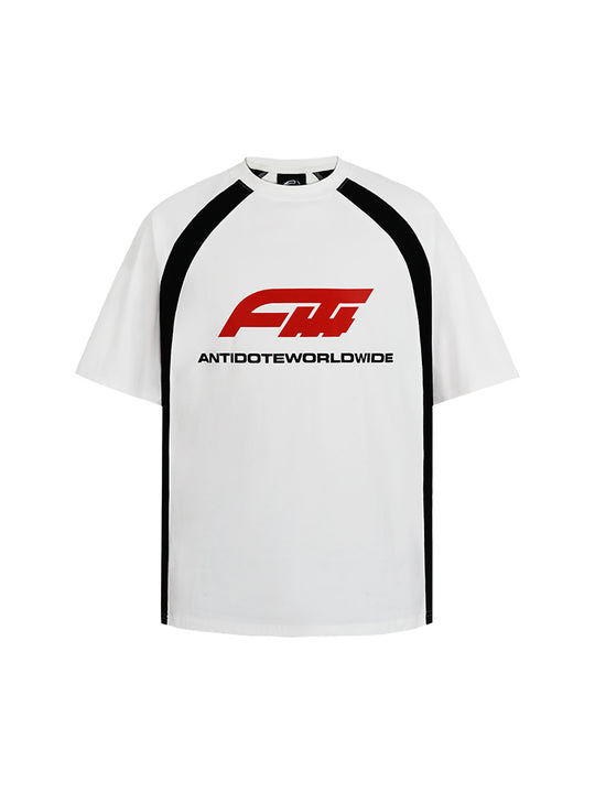 ANTIDOTE Racing Raglan Contrasting Color Tee