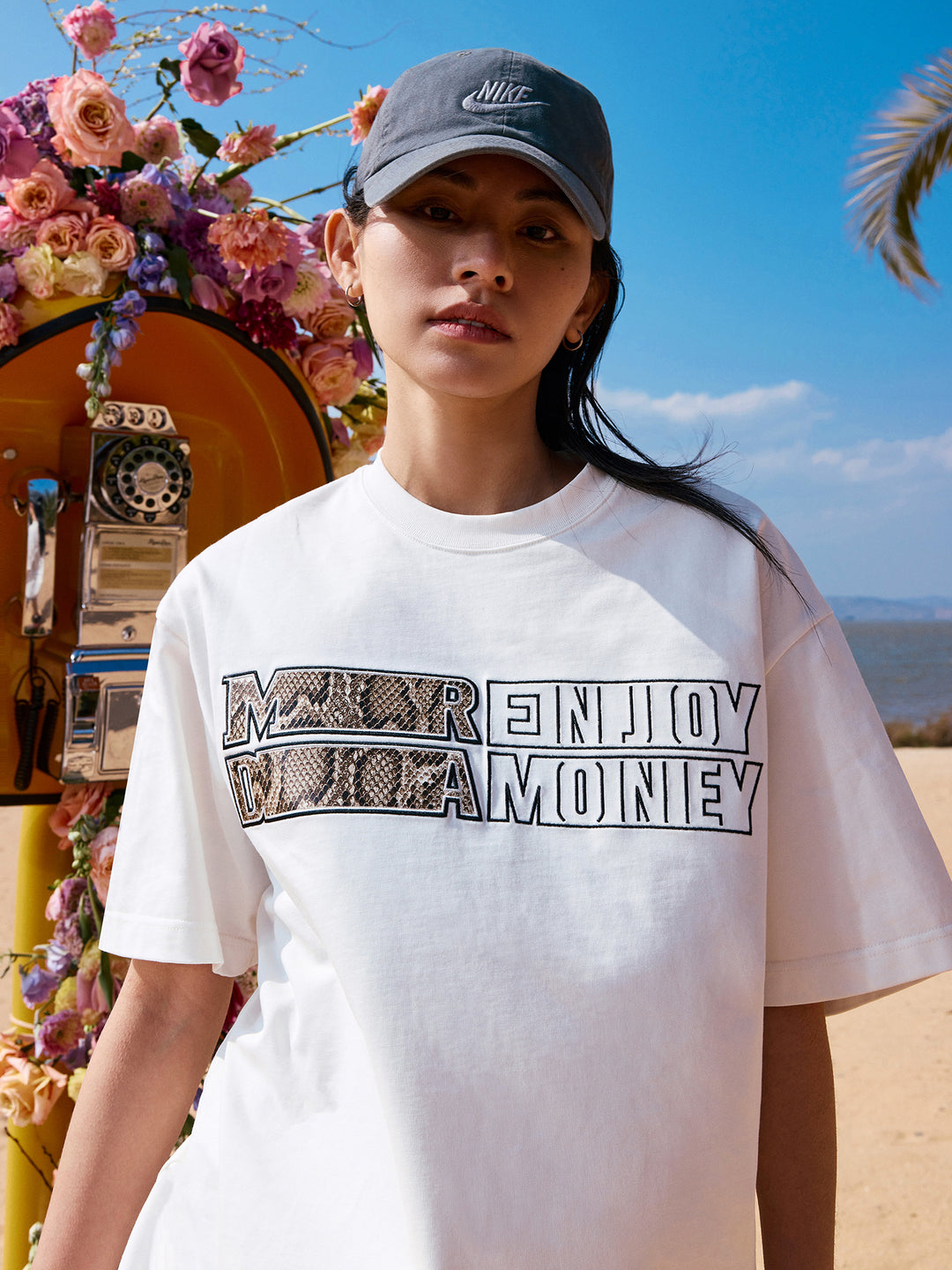 MEDM Leopard Snake Texture Tee