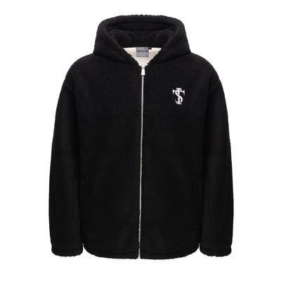 Small Town Kid Hooded Sherpa Fleece Jacket | Face 3 Face