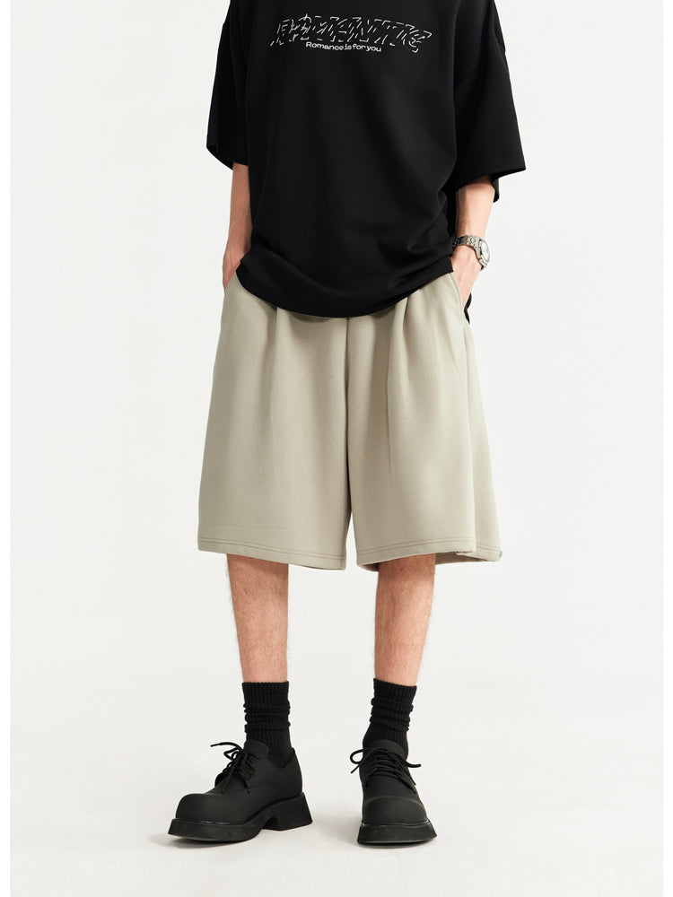 F3F Select Street Basic Wide Short Sweatpants