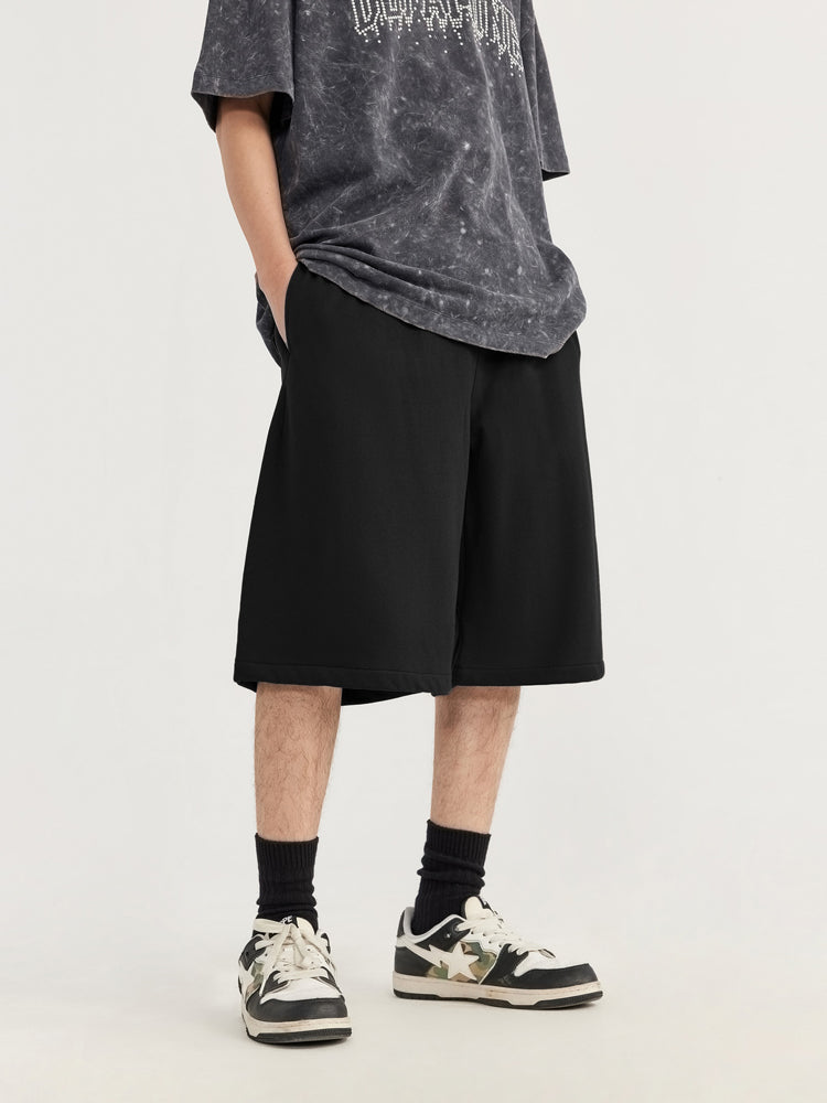 F3F Select Solid Color Sports Short Sweatpants