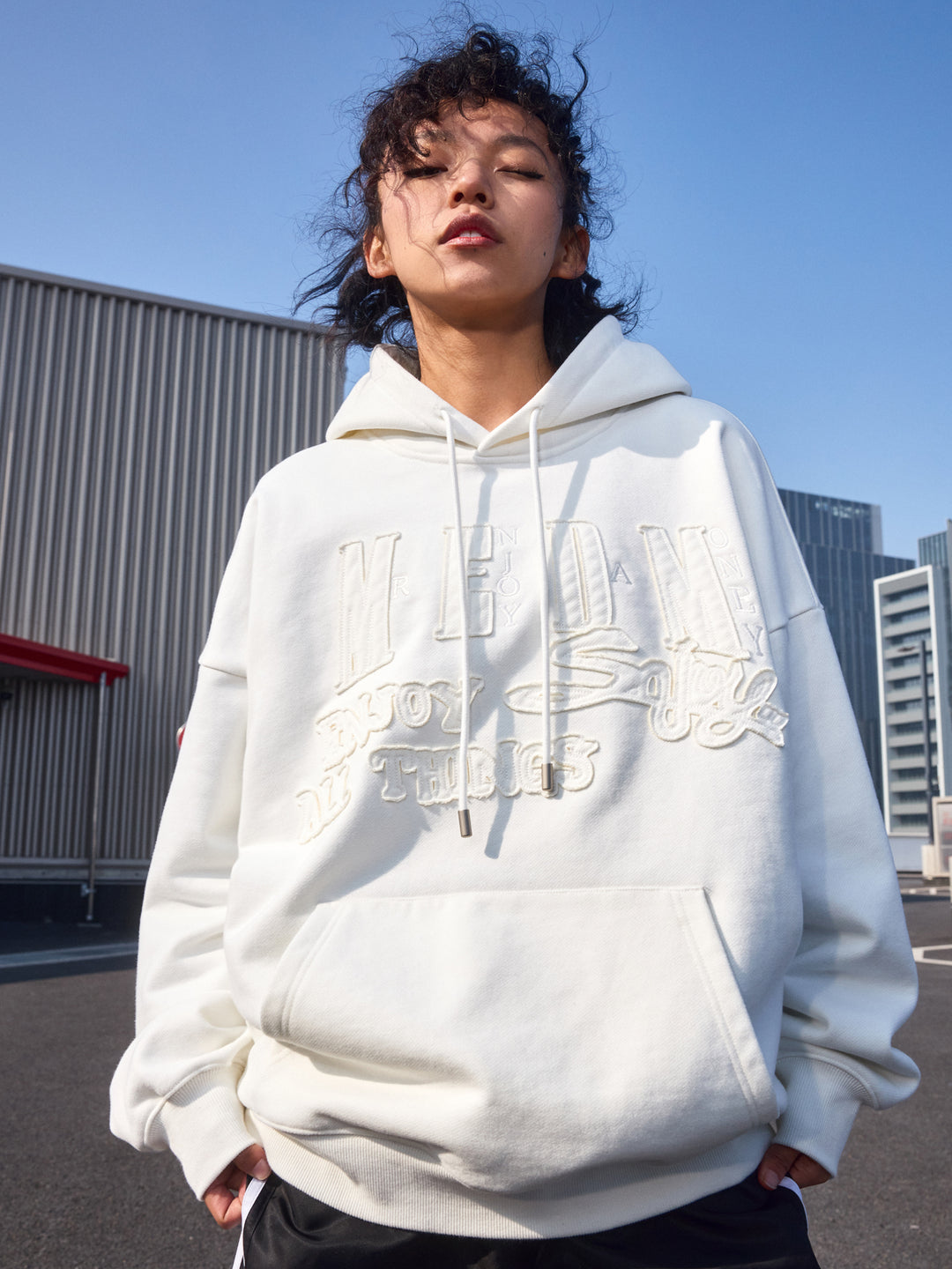 MEDM Letters Collage Hoodie