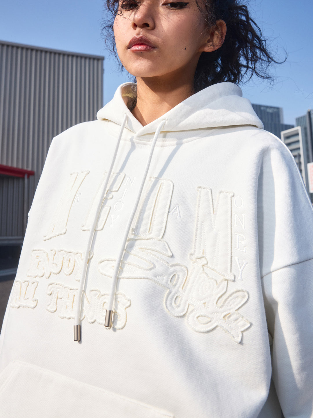 MEDM Letters Collage Hoodie