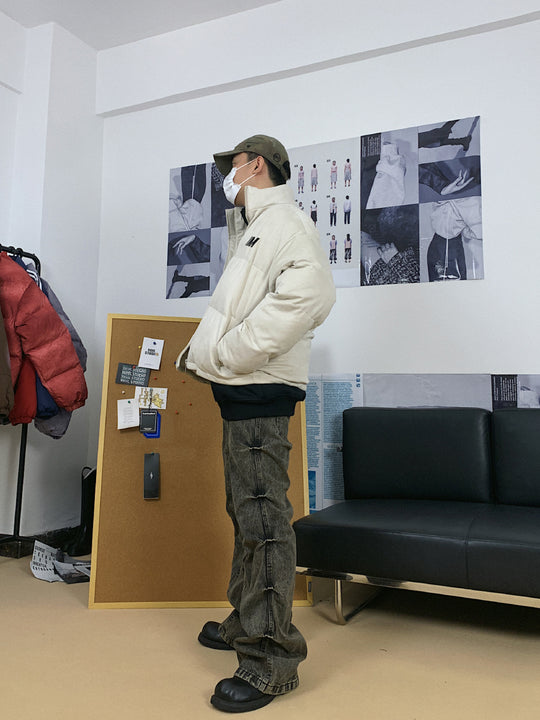 F3F Select Side Folds Micro Flare Denim Jeans