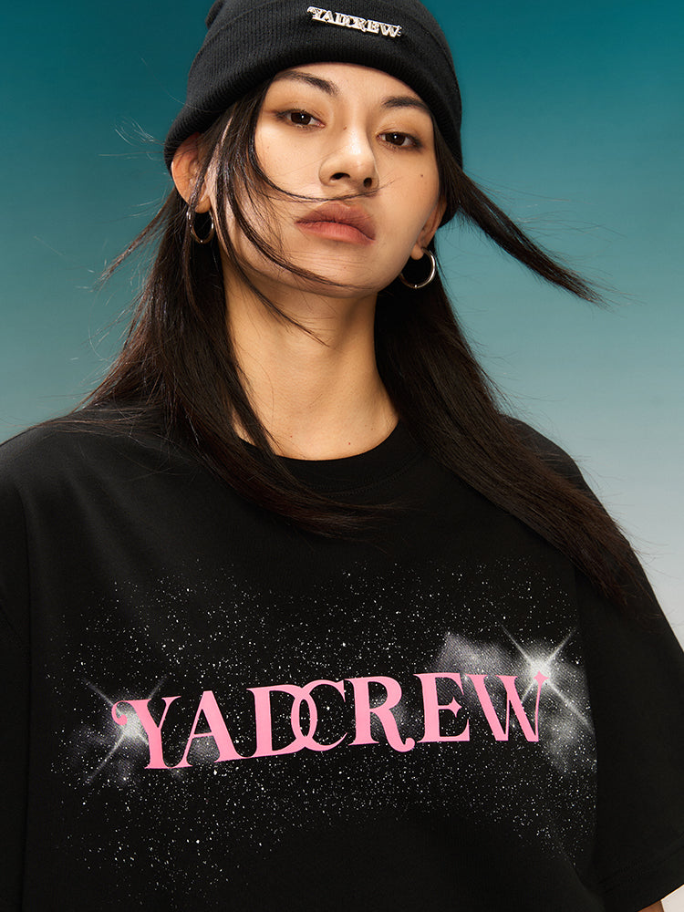 YADcrew “Galaxy” Dot Offset Printing Tee | Face 3 Face