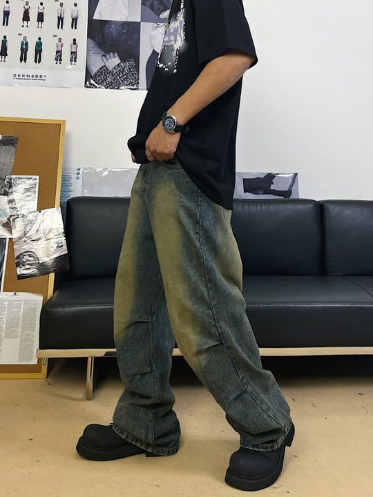 F3F Select Frayed Washed & Old Denim Jeans