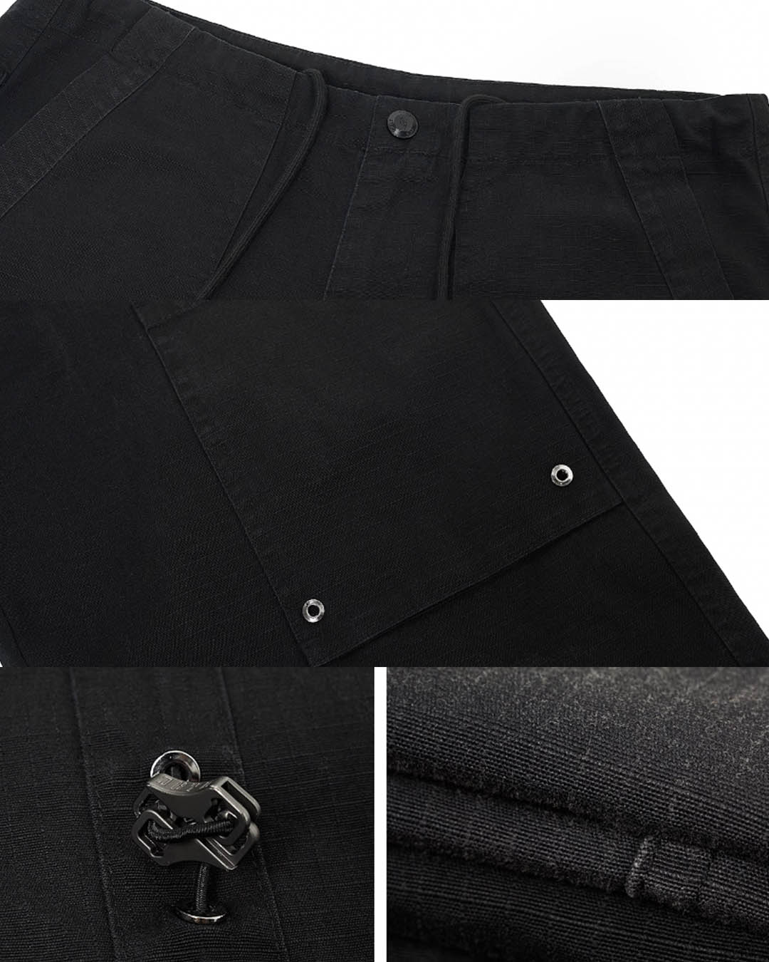 JHYQ Multi Pocket Button Baggy Work Pants | Face 3 Face