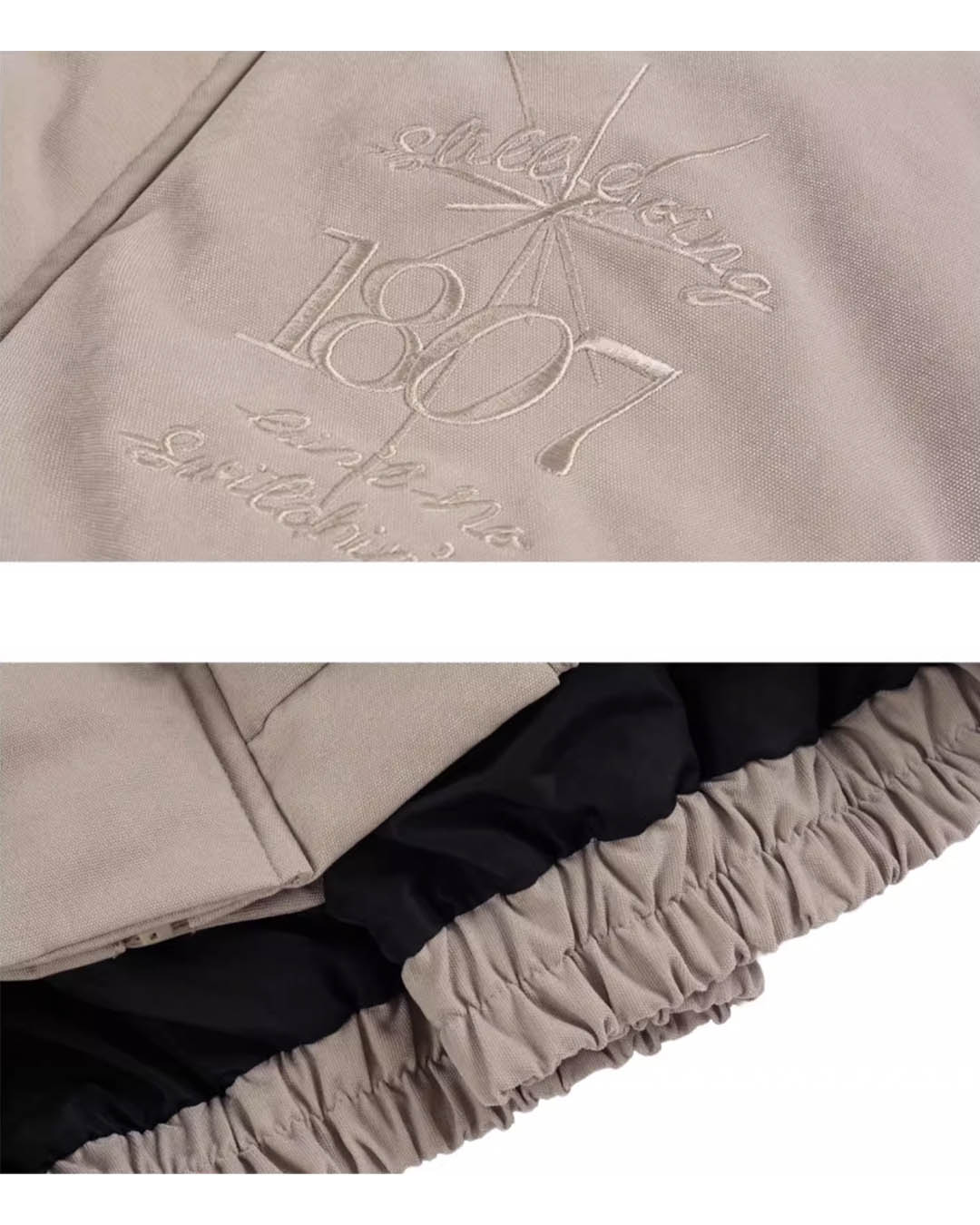 1807 Star Embroidered Down Jacket | Face 3 Face