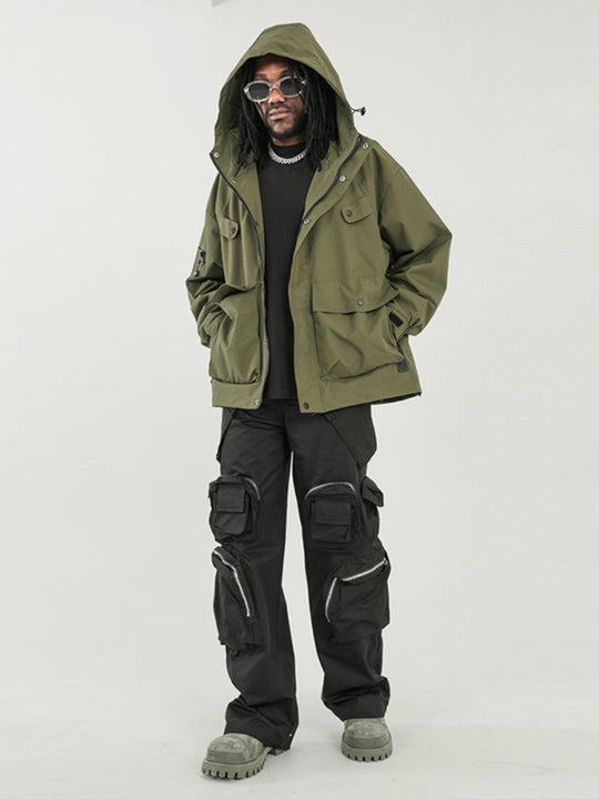 F3F Select Functional Multi Pocket Black Work Cargo Pants