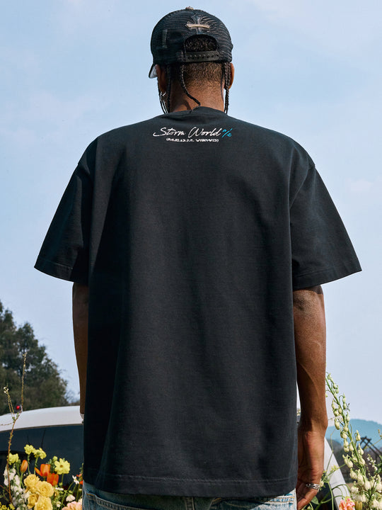 MEDM Lightning Printed Tee