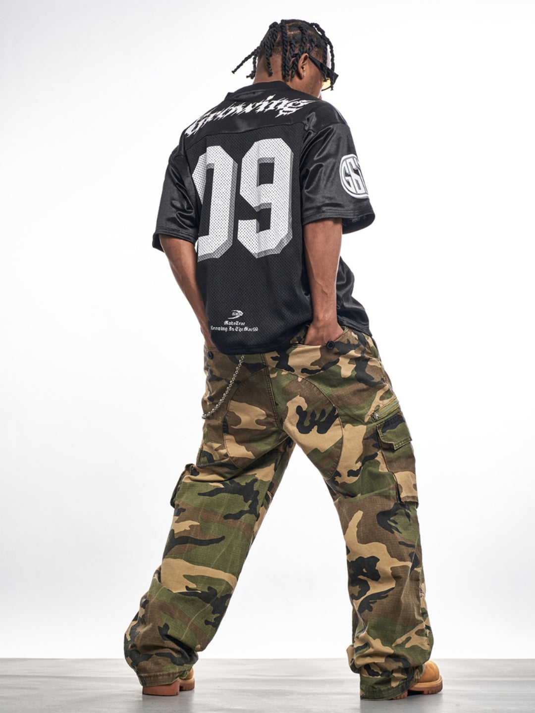 F3F Select 09 Numbering Printed Logo Mesh Hockey Jersey Tee | Face 3 Face