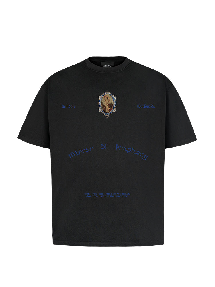 ANTIDOTE Truth Mirror Theme Printed Tee